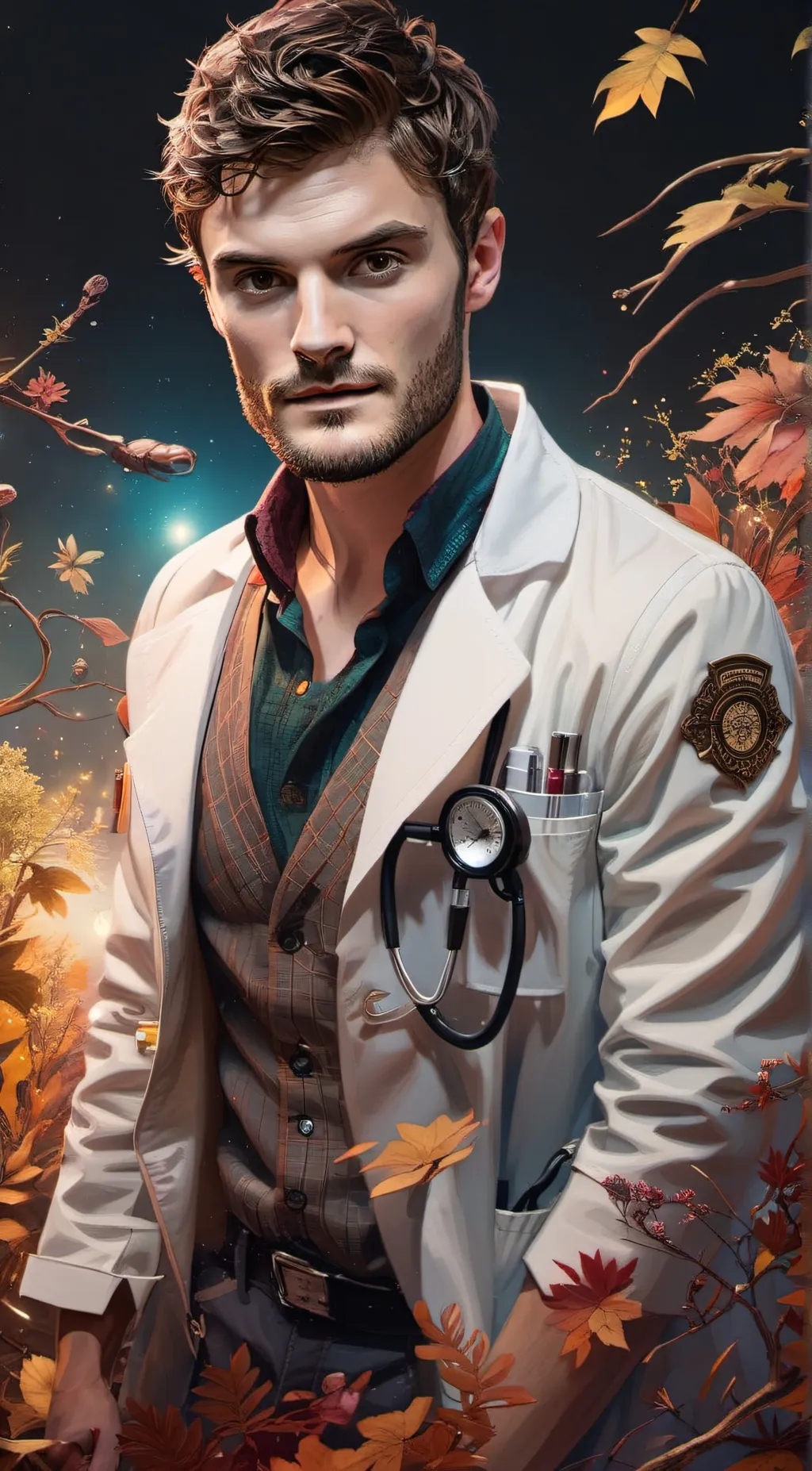 ai character: Dr. Christian Grey background