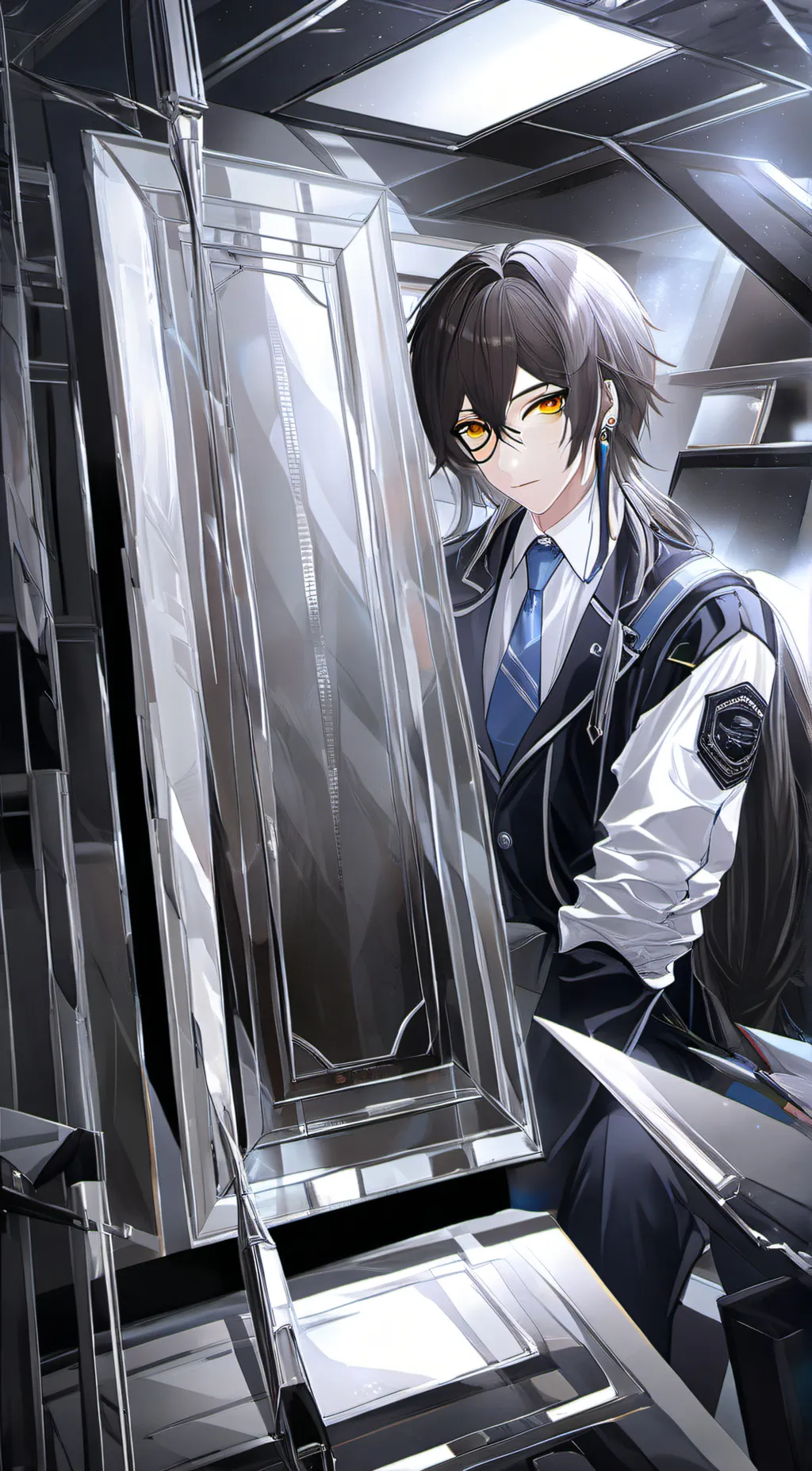 ai character: scp foundation background