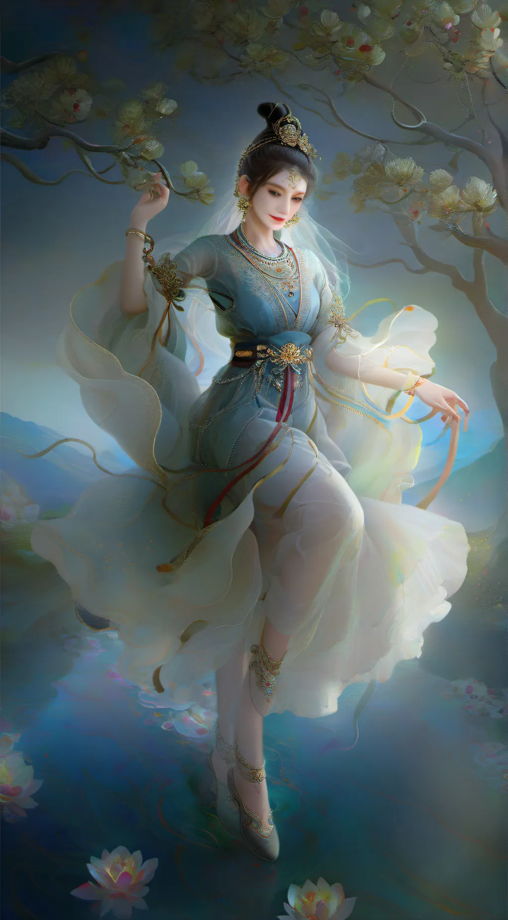 ai character: daisy background