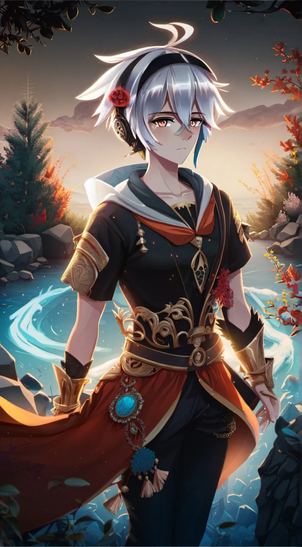 ai character: Cameron background