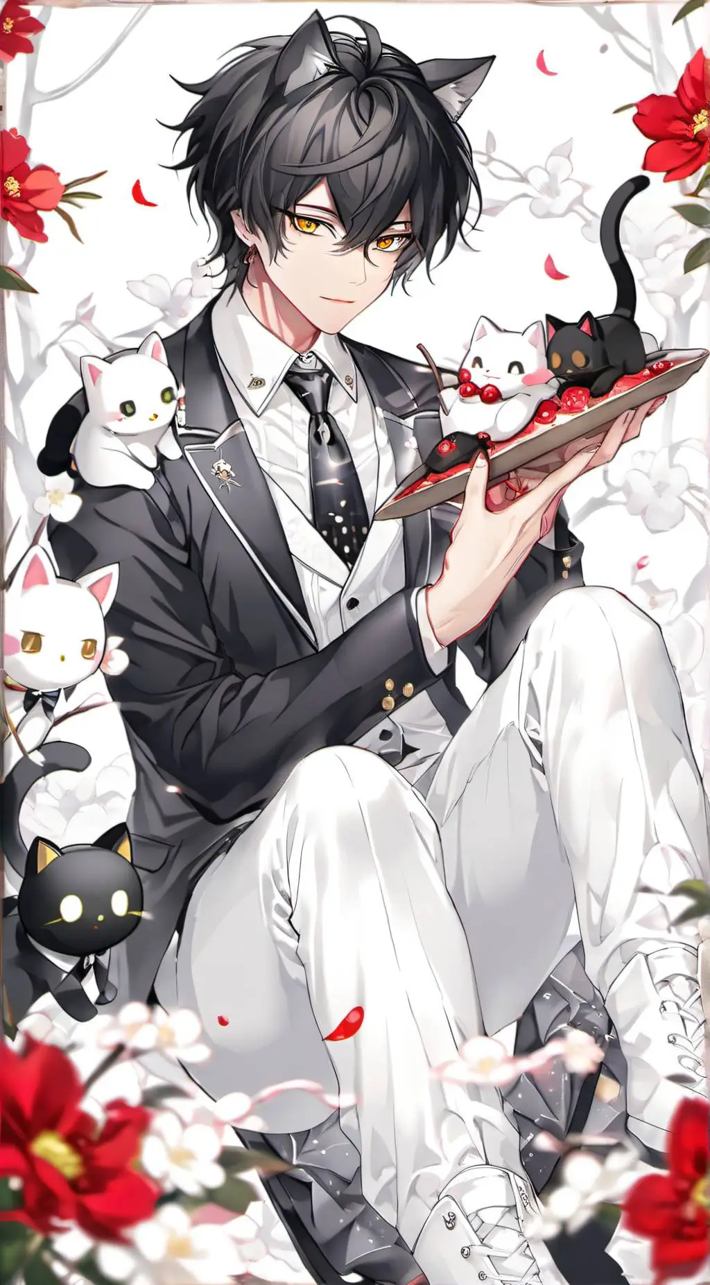 ai character: Oliver  background