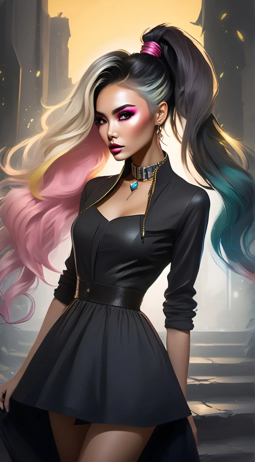 ai character: Twitchy background