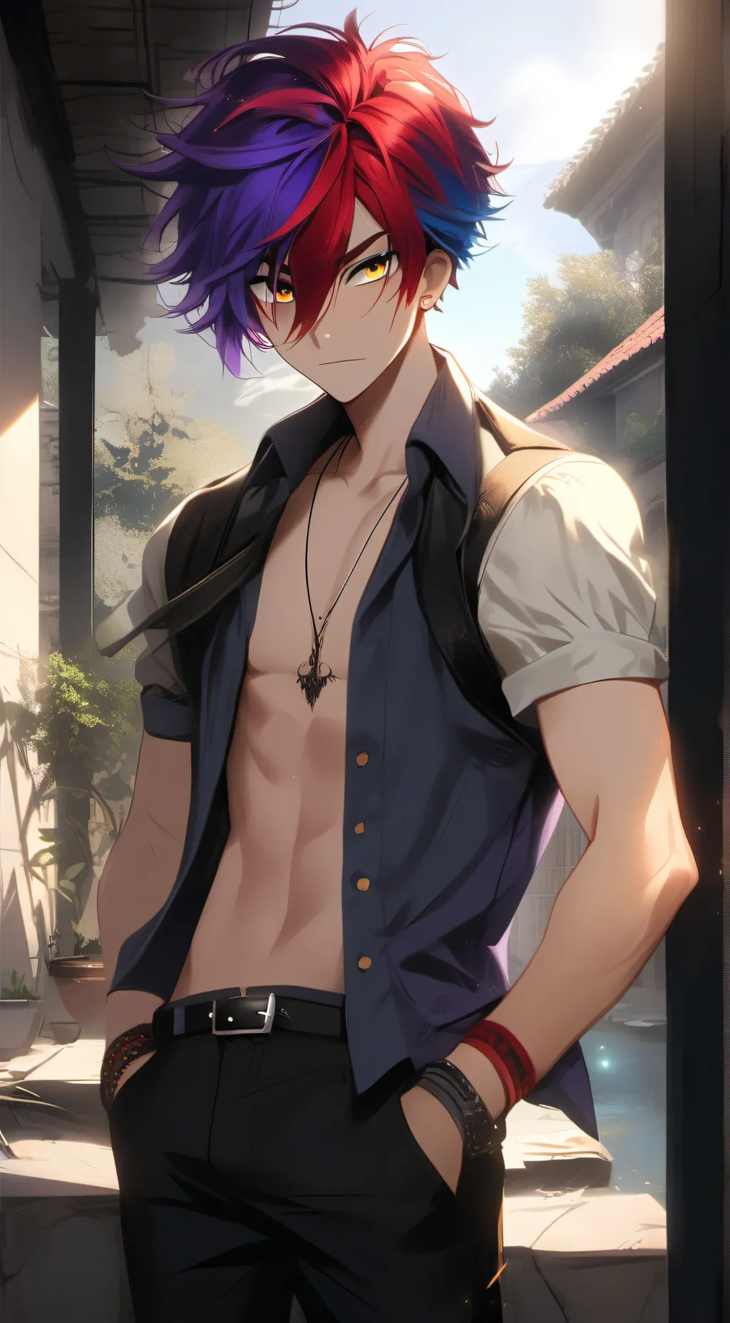 ai character: Max background