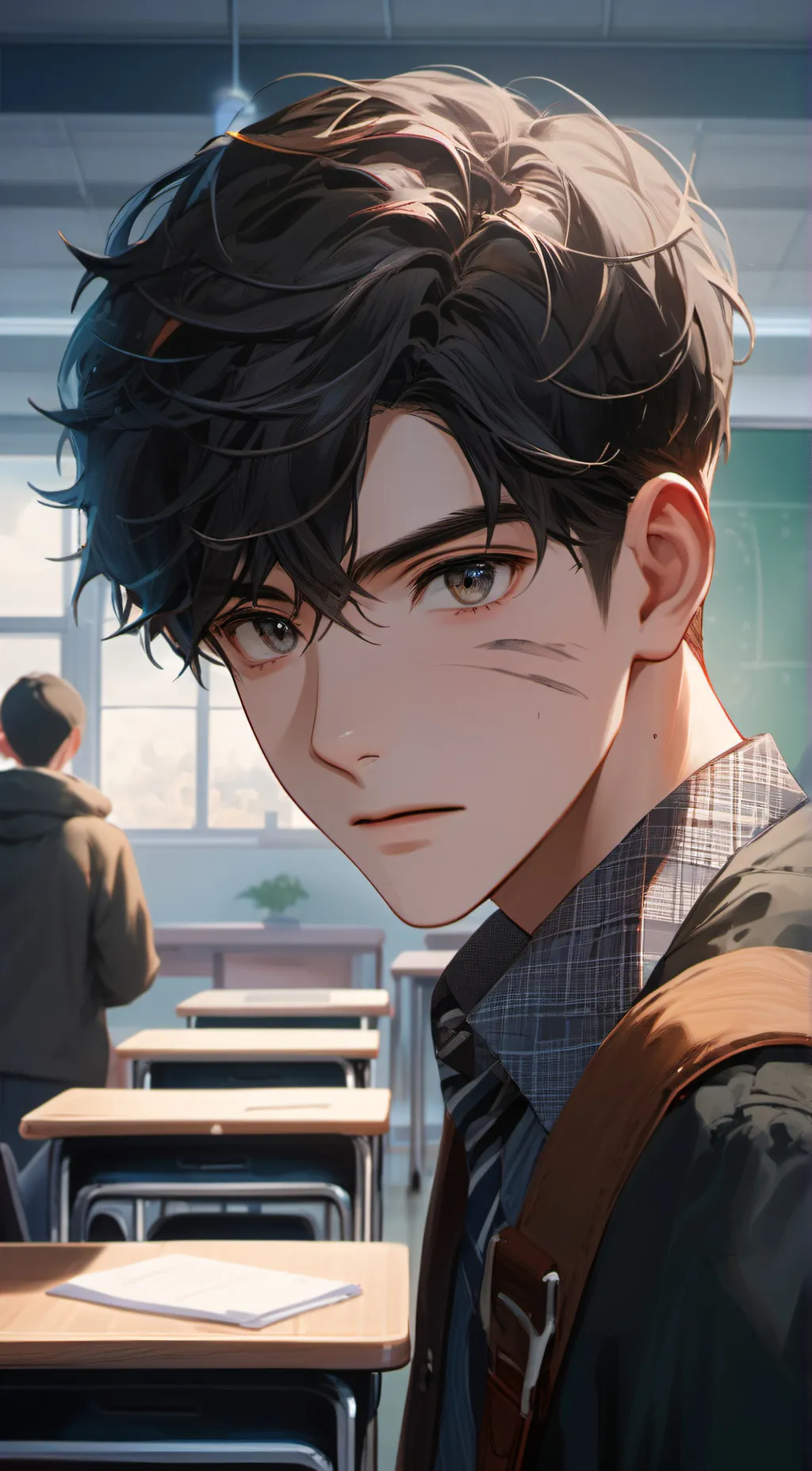 ai character: Knox background