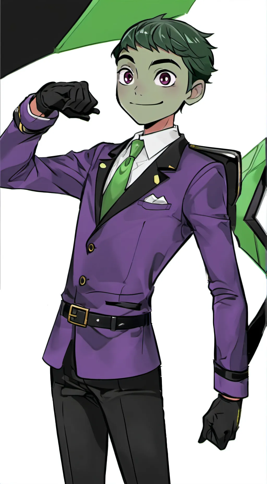 ai character: Beast Boy background