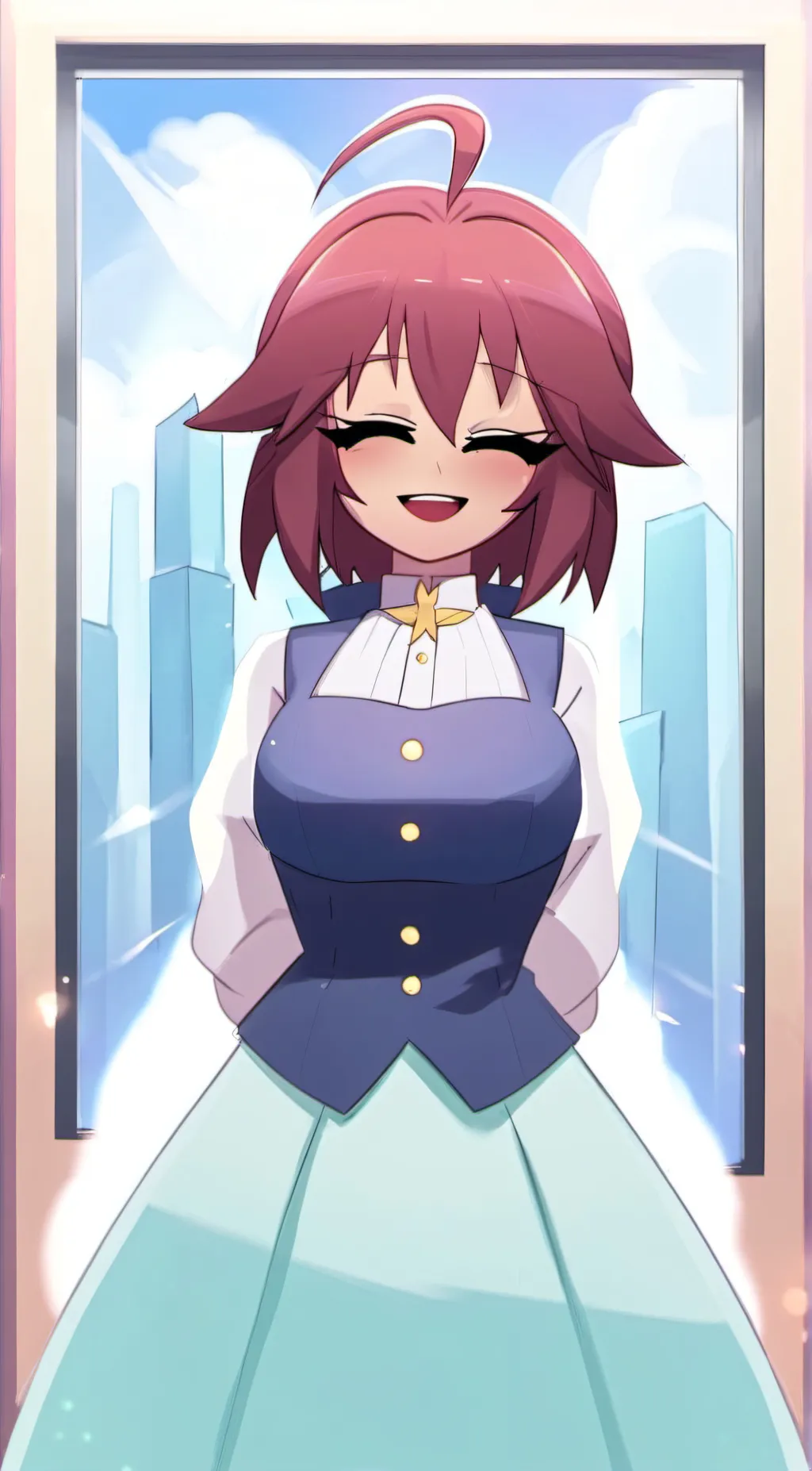 ai character: frisk background