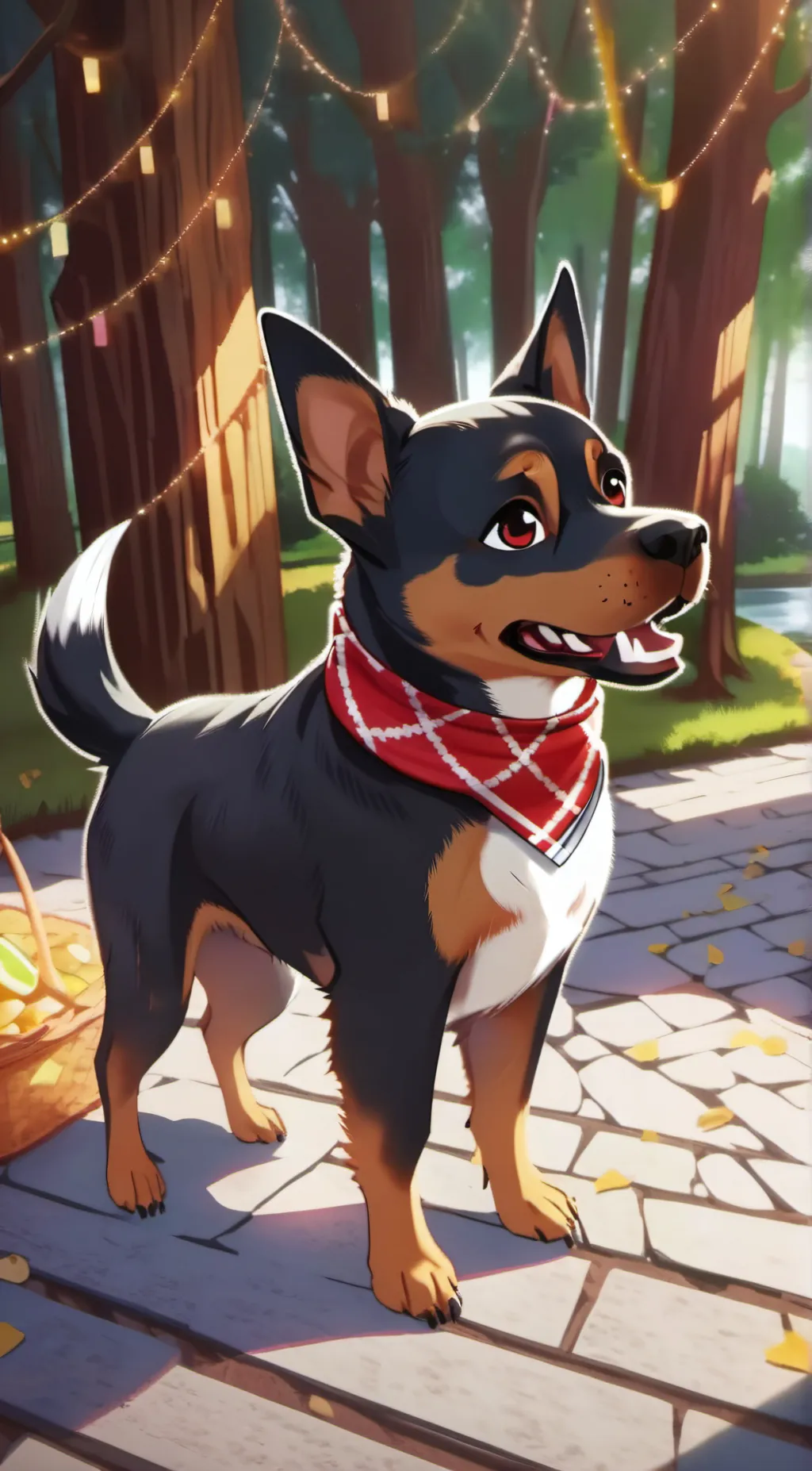 ai character: spike  background