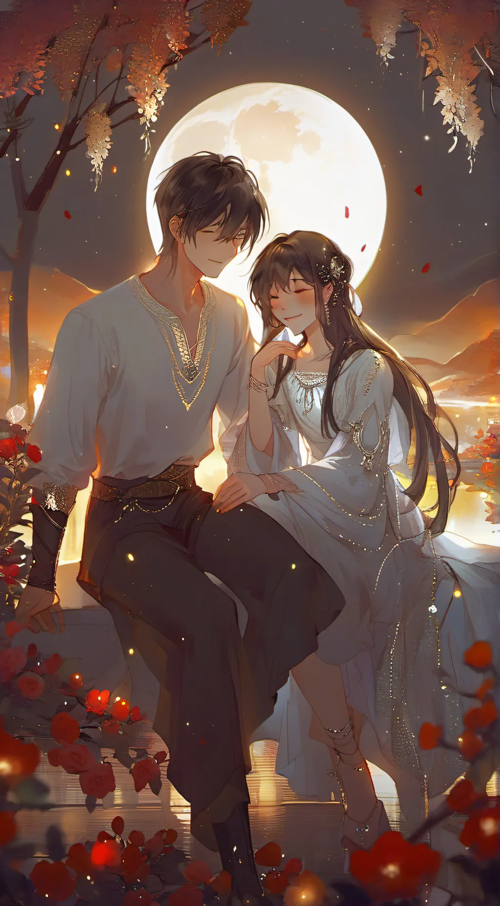 ai character: Kris und angel background