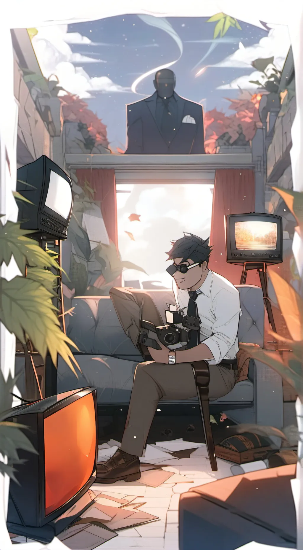 Talkie AI - Chat with titan tv man 