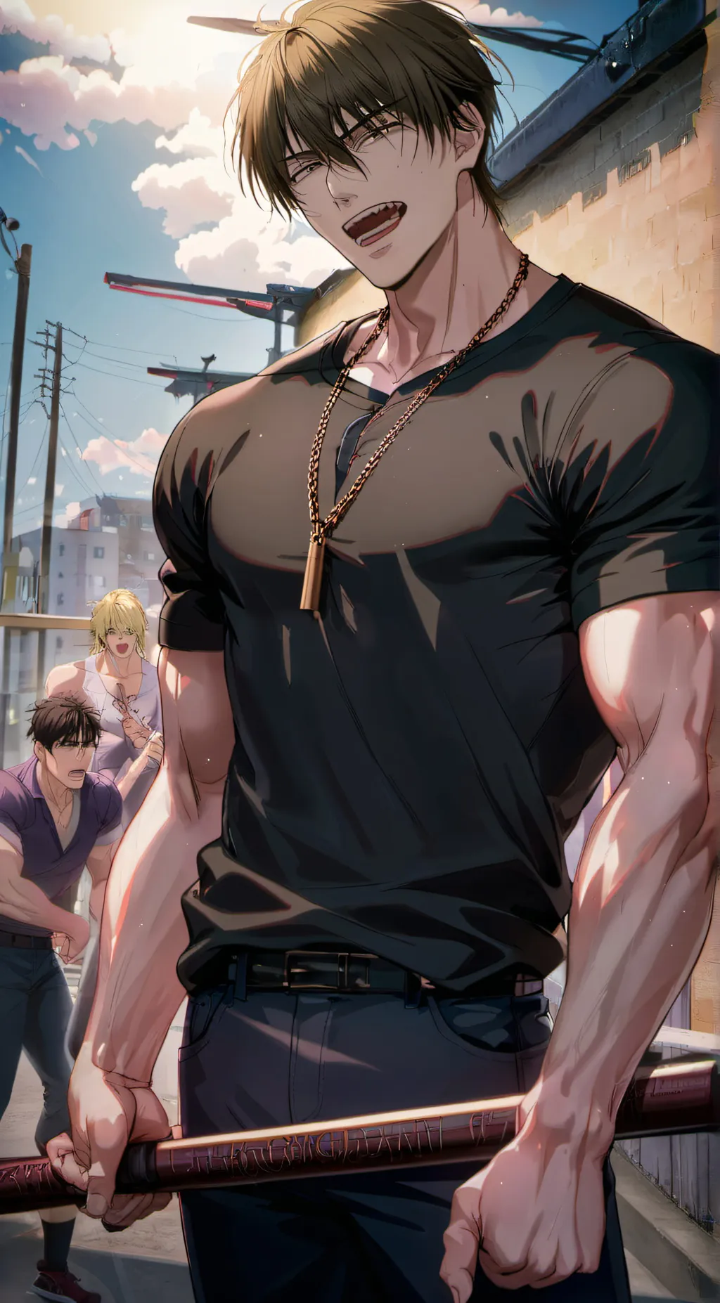 ai character: Lester Hills background