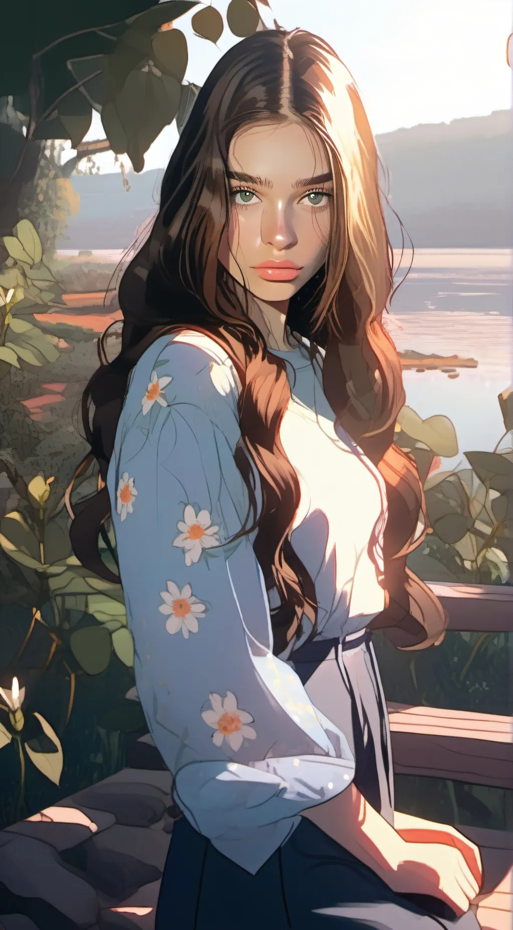 ai character: Katie background