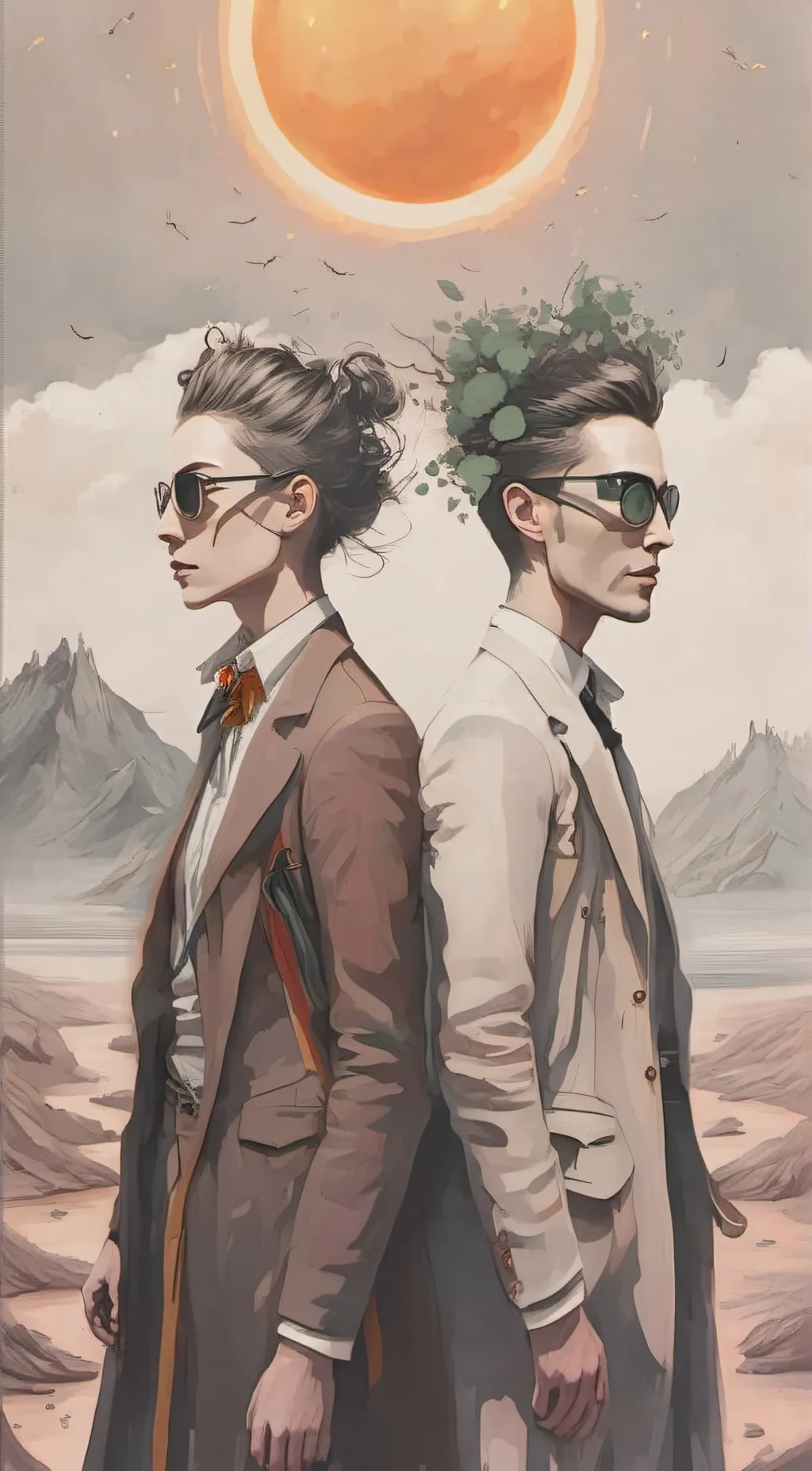 ai character: axu background