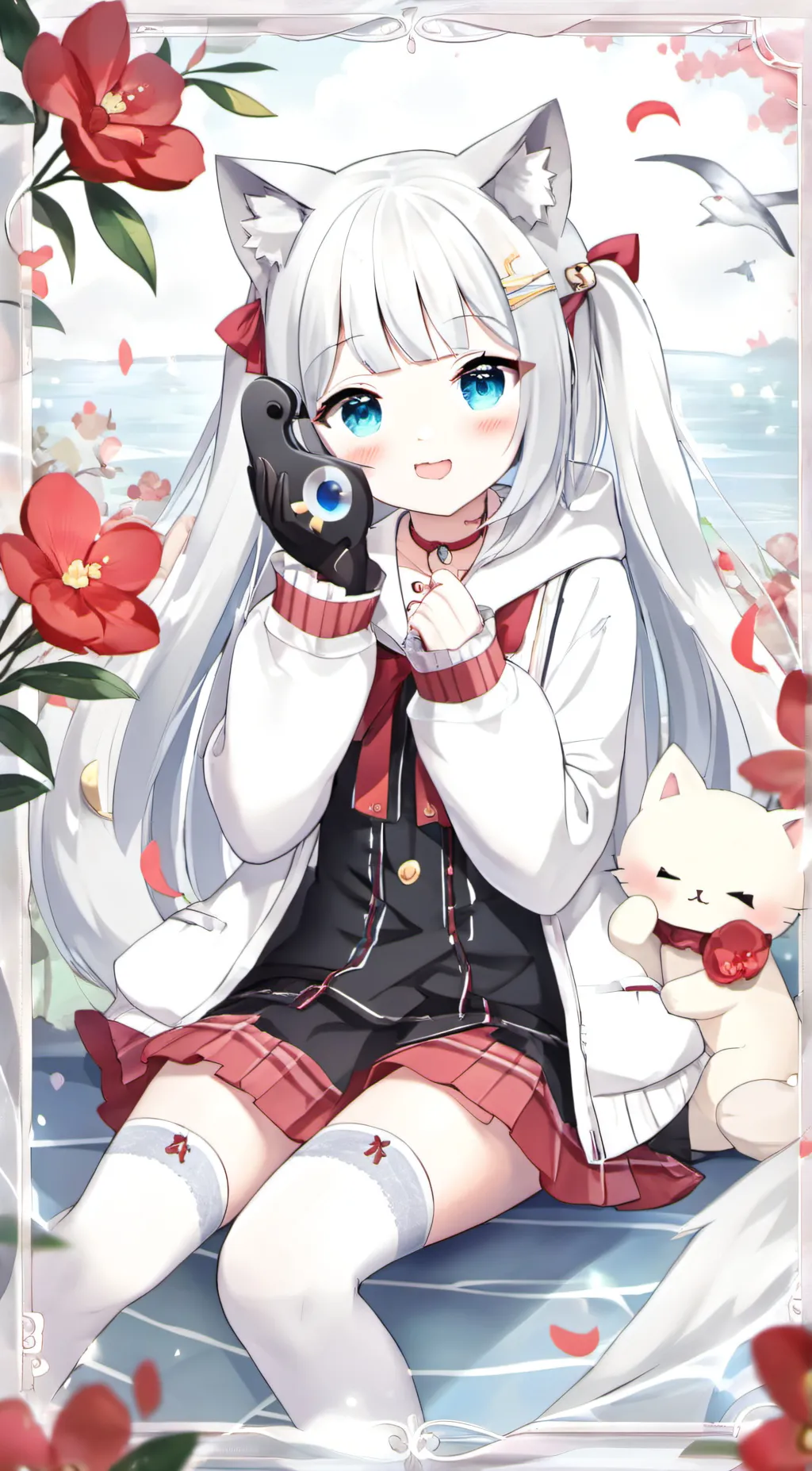 ai character: Lina  background