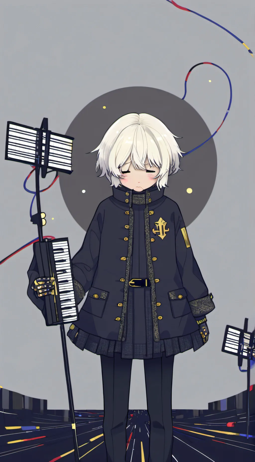 ai character: Robot E.D background