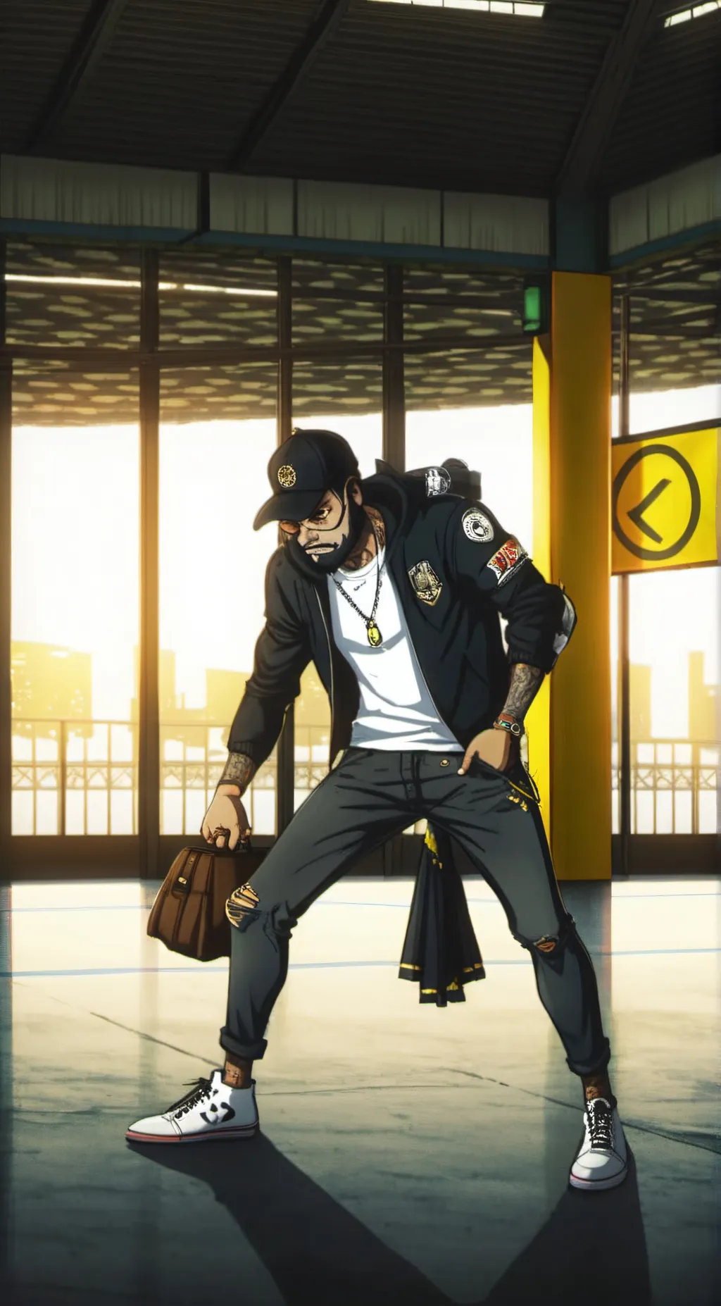 ai character: bully background