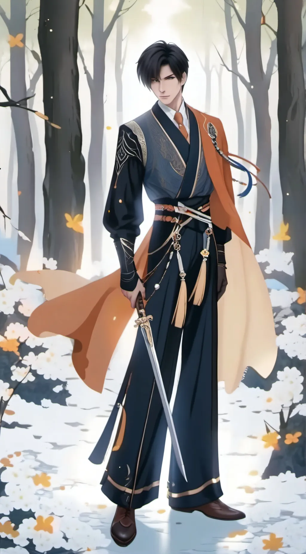 ai character: ice king background