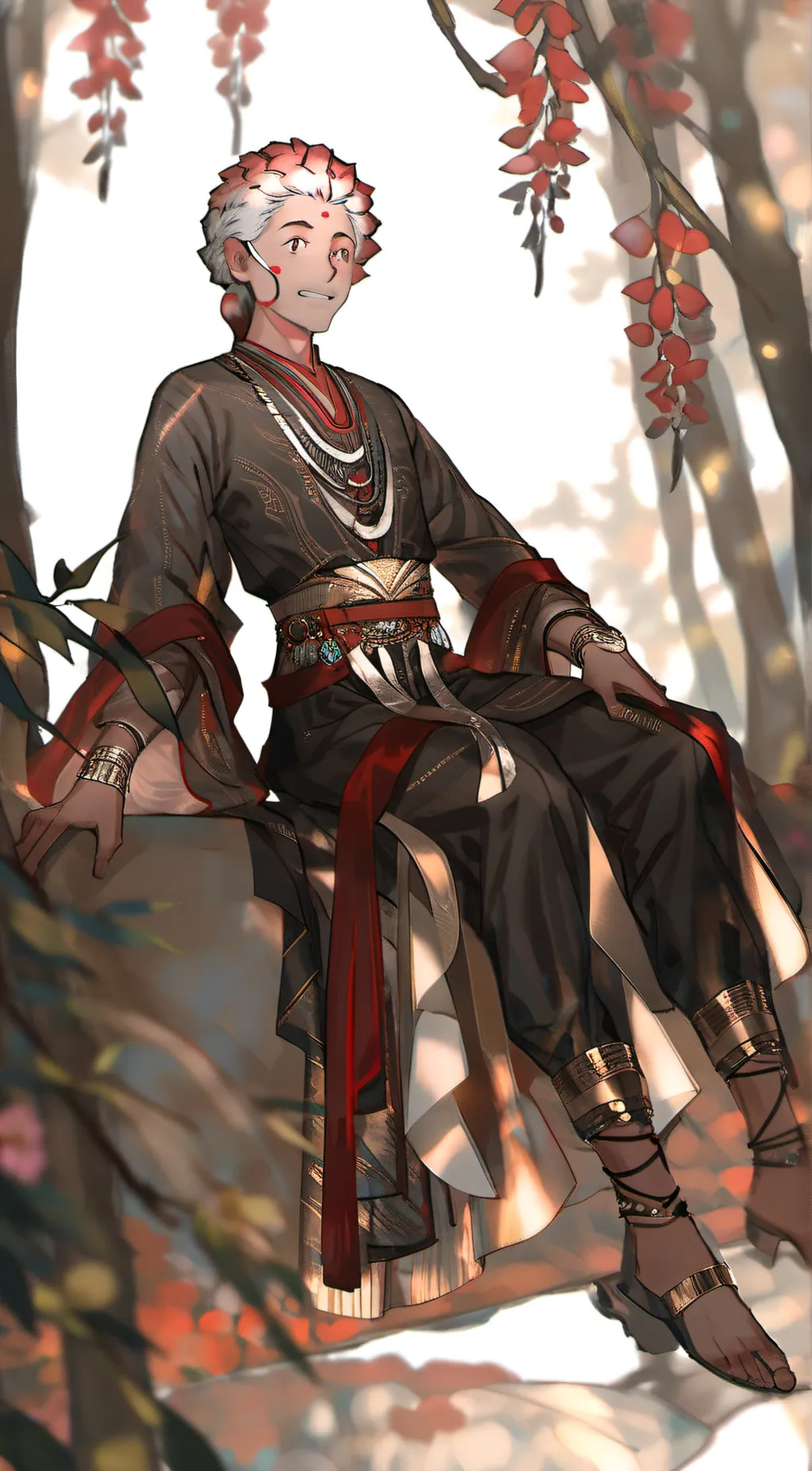 ai character: † Nathan † background