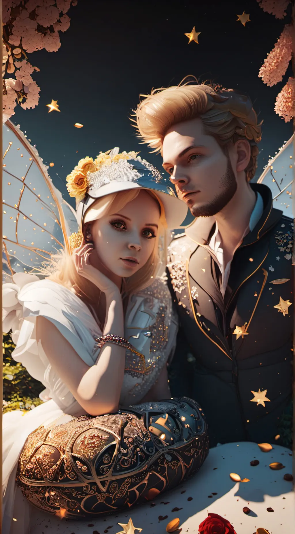 ai character: Amber Reid background