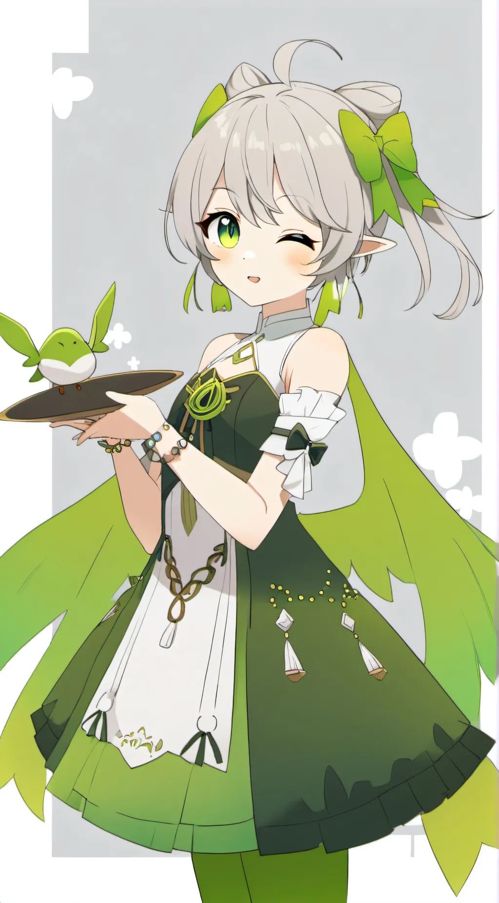 ai character: Lily background