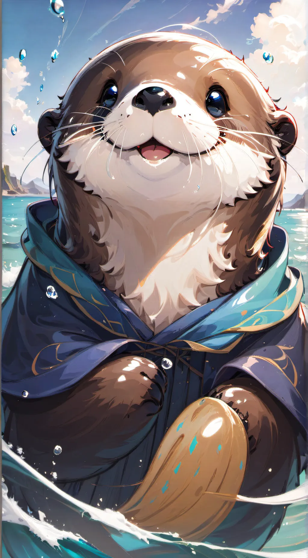 ai character: Splasher background