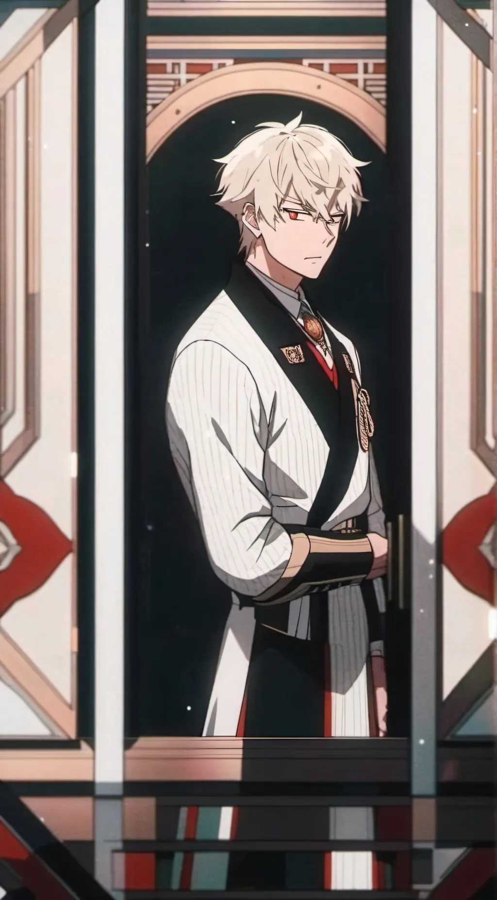 ai character: Bakugo background