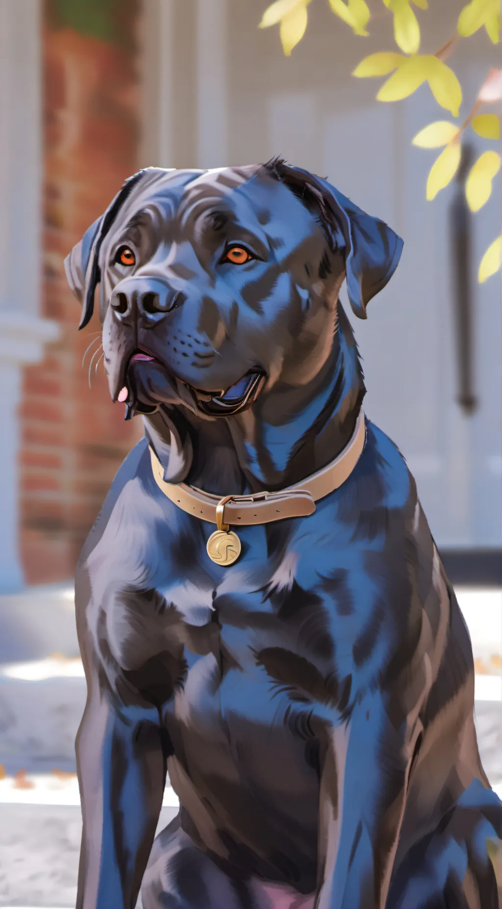 ai character: Rocky background