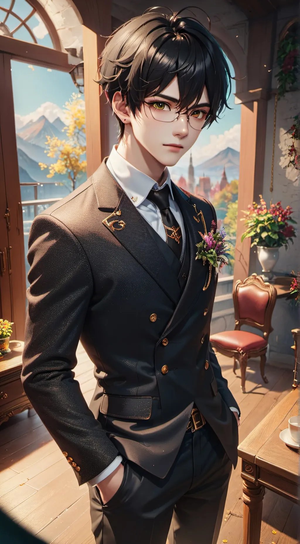 ai character: Kevin background