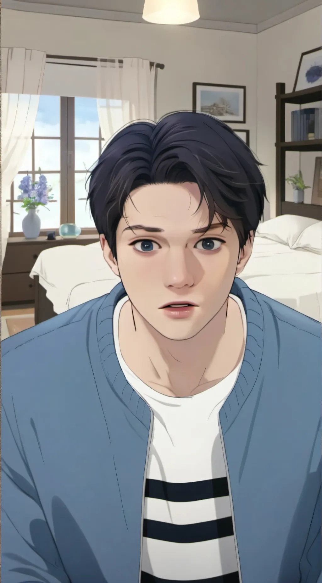 ai character: David  background