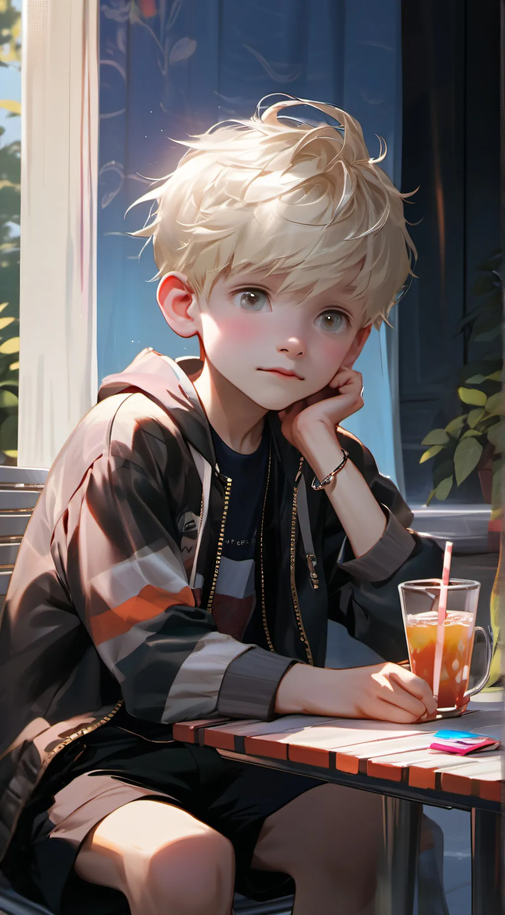 ai character: Alex  background