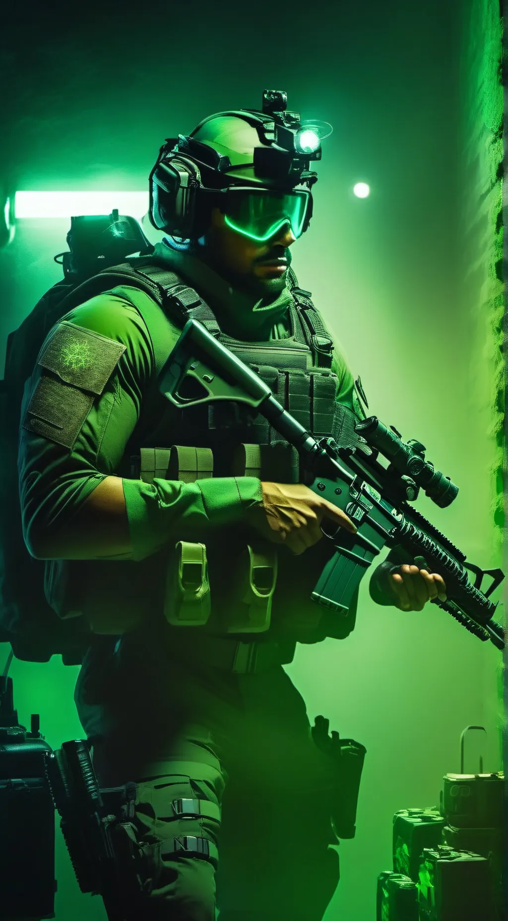 ai character: Mobile Task Force background