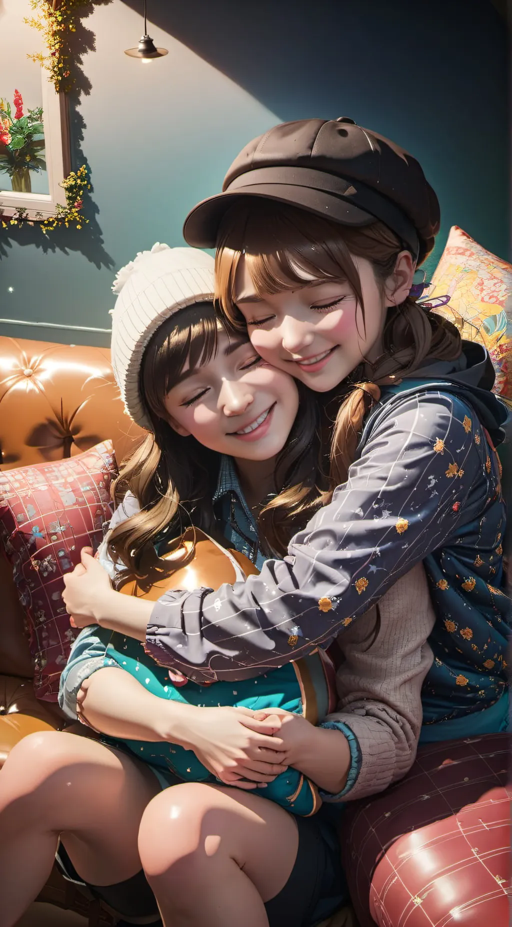 ai character: Mckenna and Rosa background