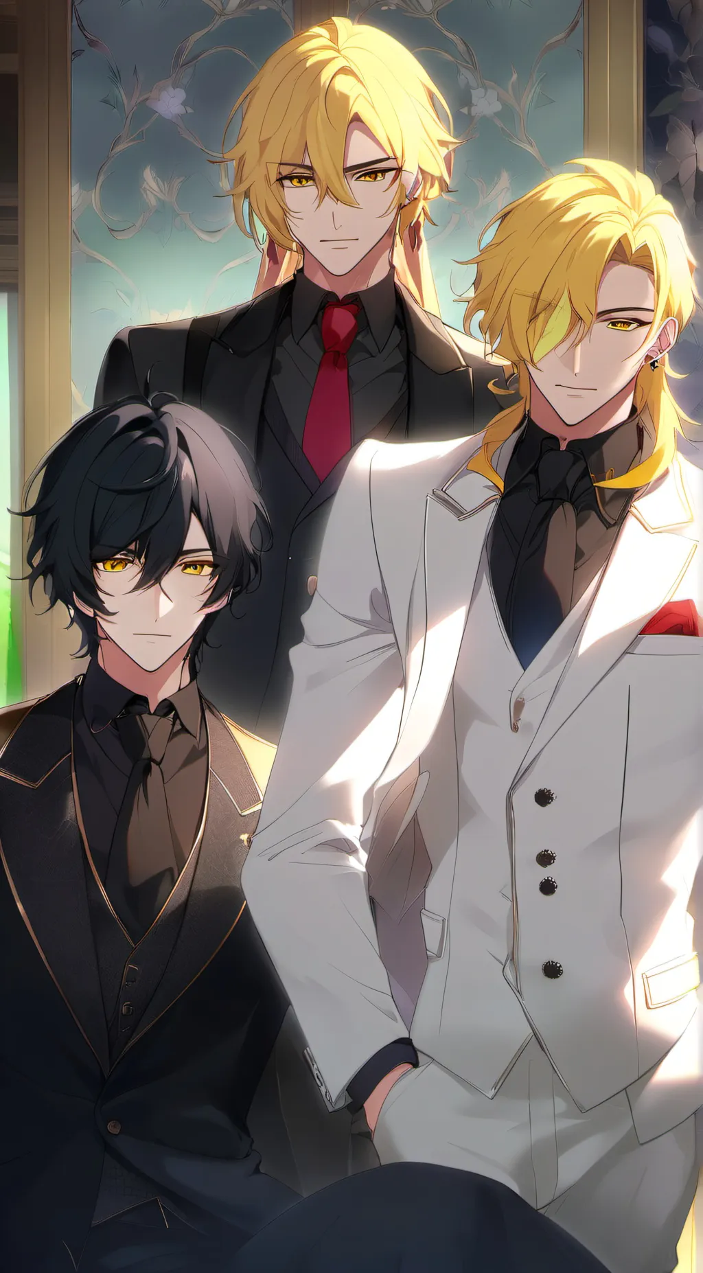 ai character: Layden&Mark&Claude background