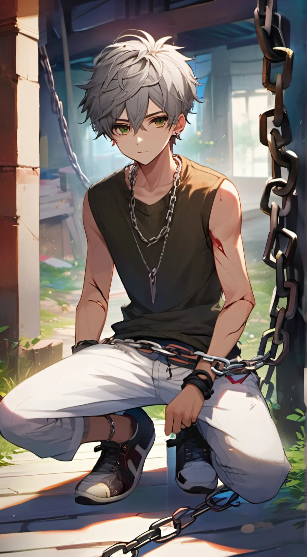 ai character: Zack background