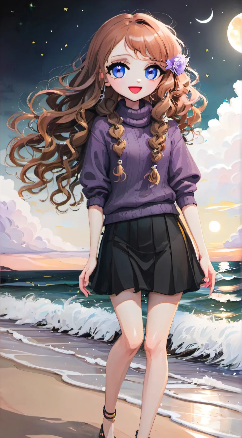 ai character: Rose  background