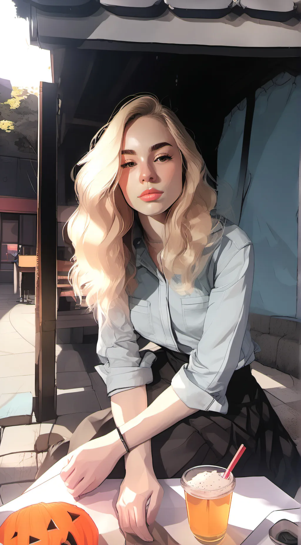 ai character: kala background