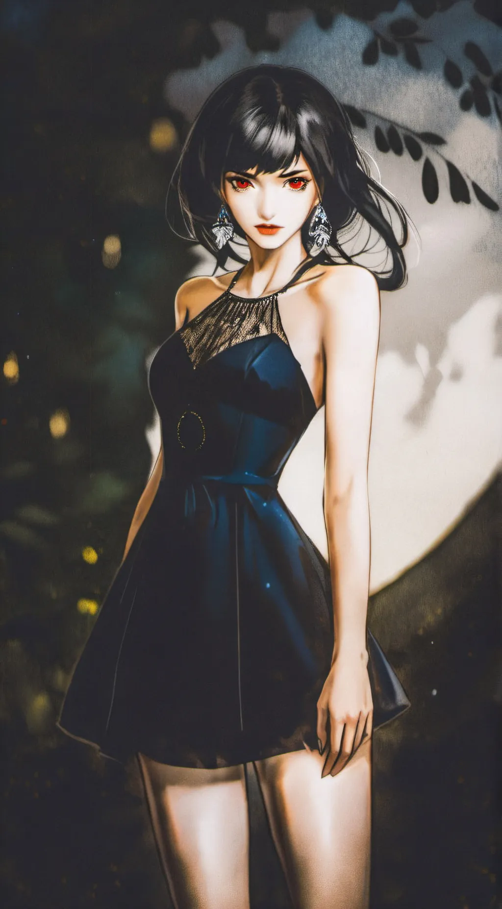 ai character: Flare background