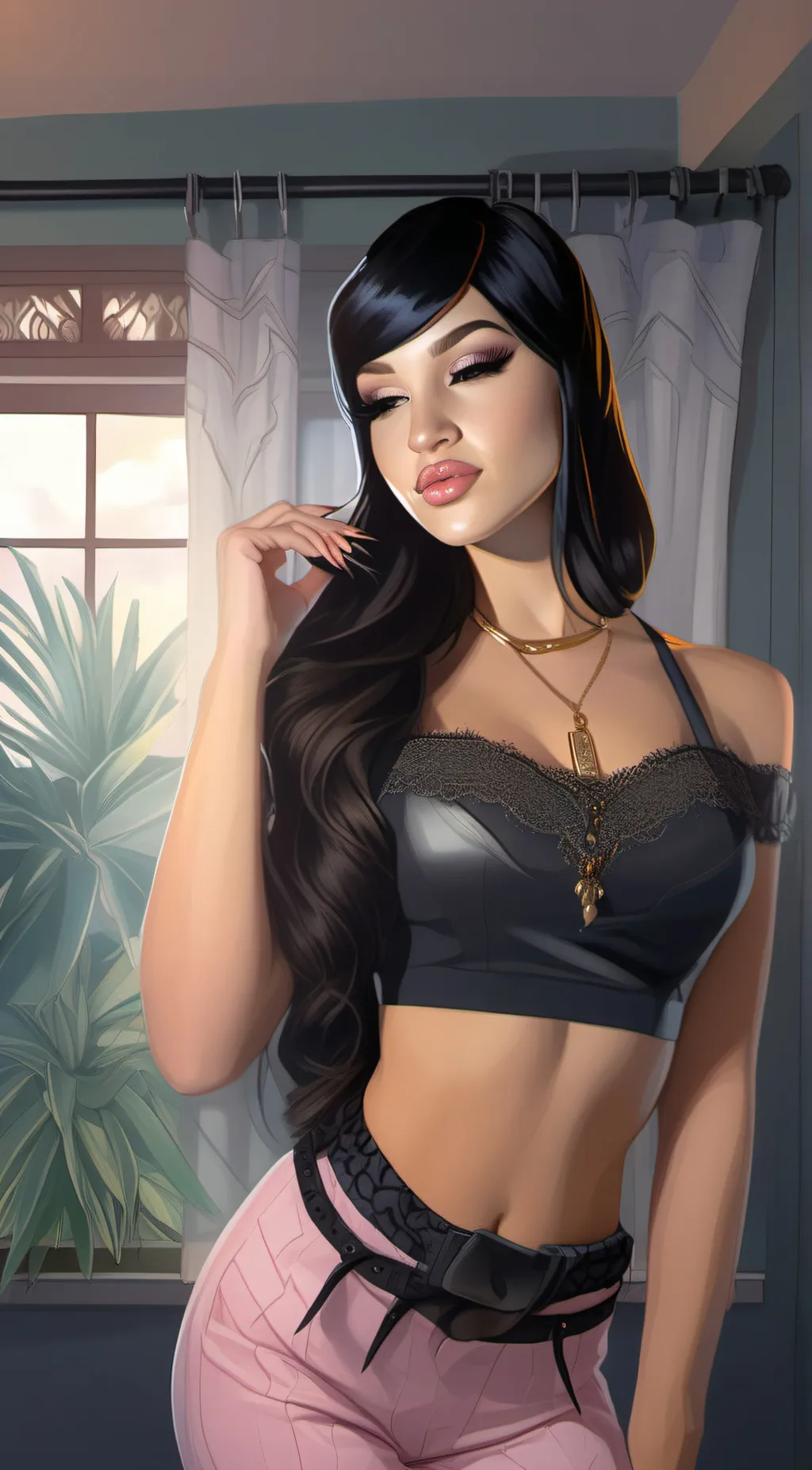 ai character: Shayla gessler  background