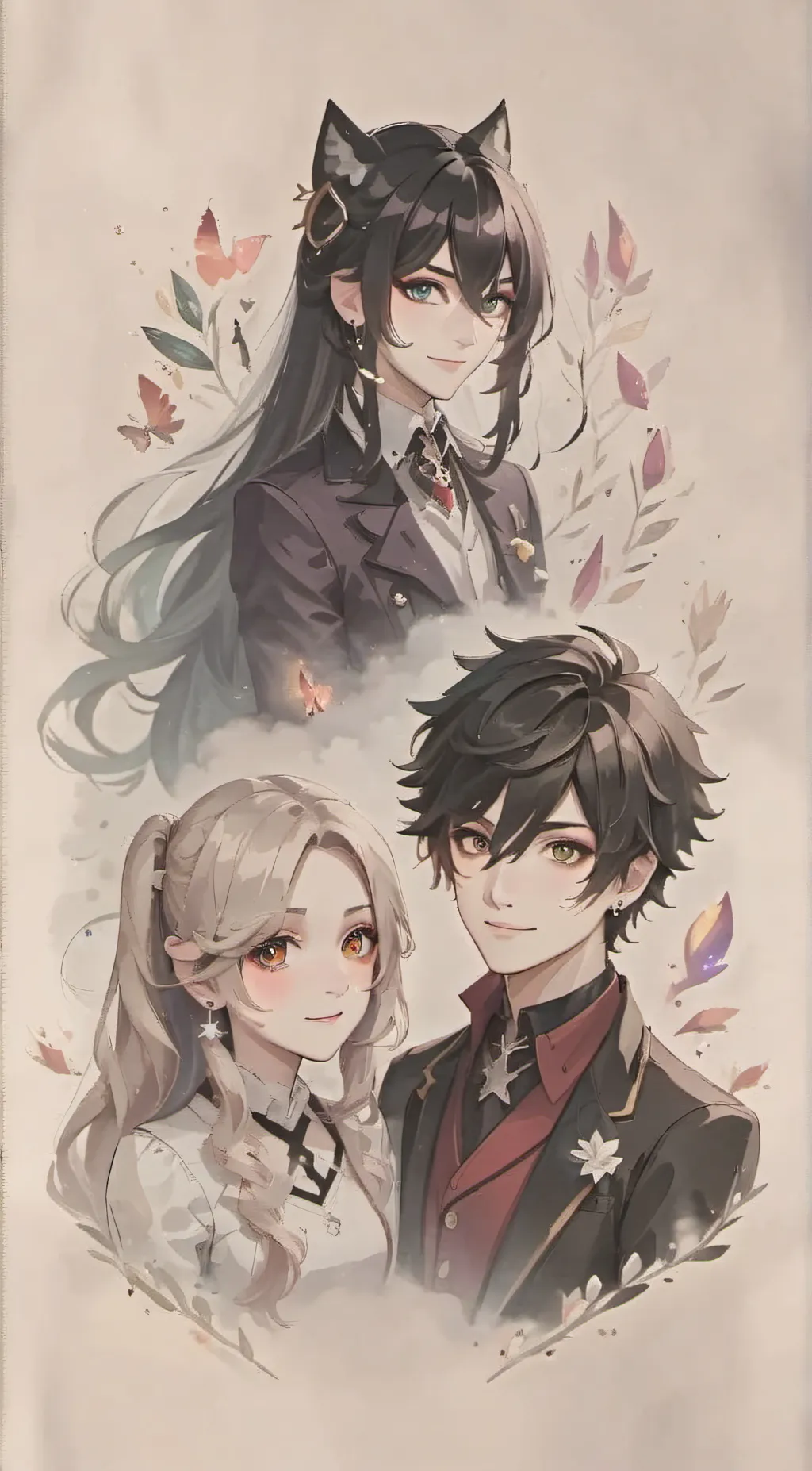 ai character: Pierce x y/n background