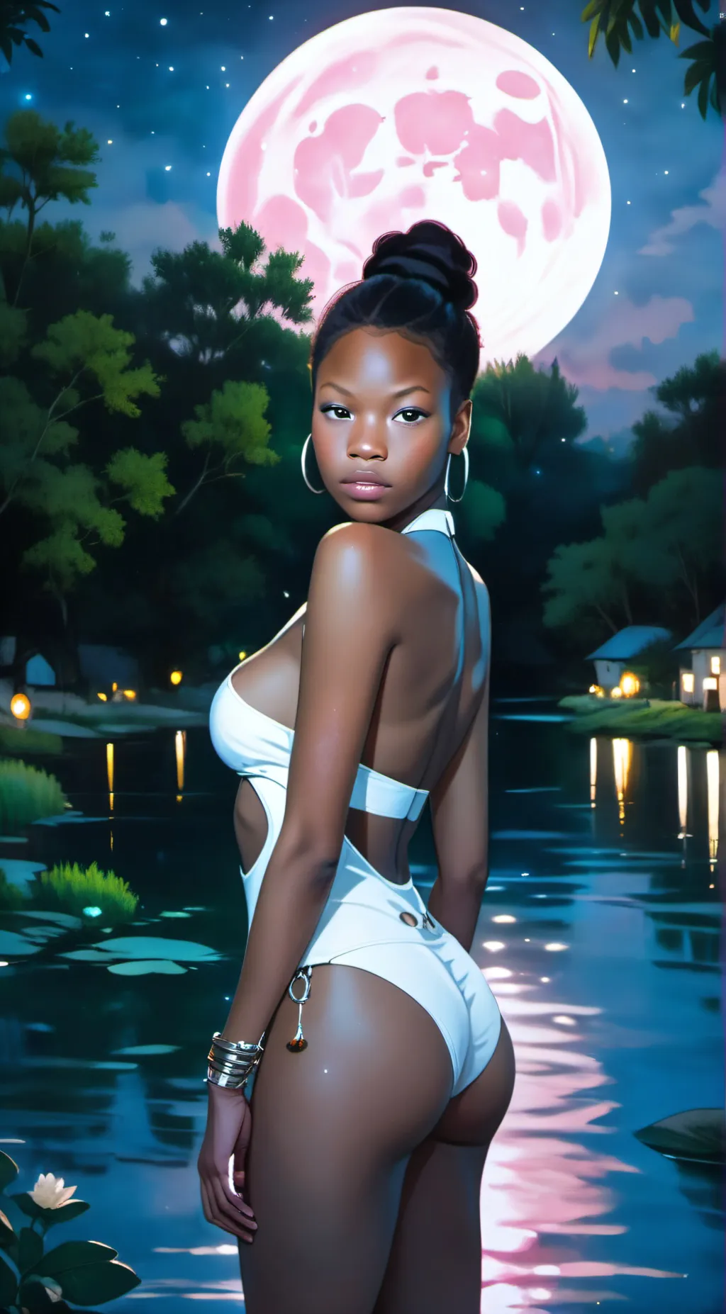 ai character: flavia background