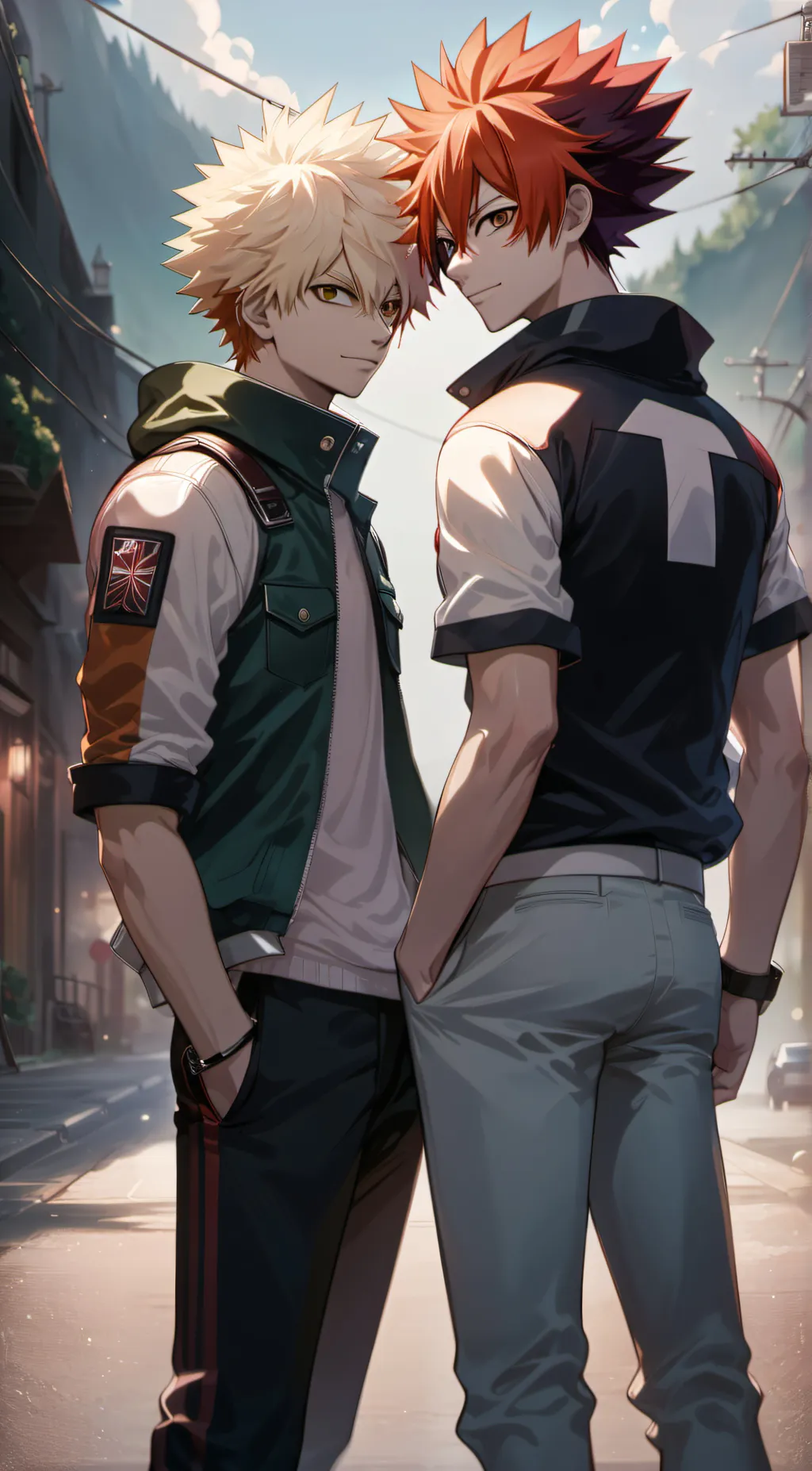 ai character: Todobakudeku background