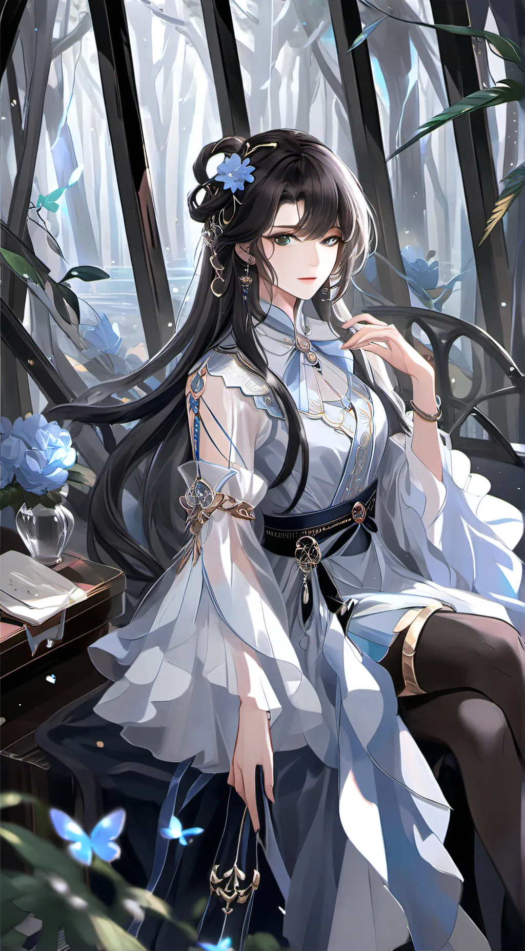 ai character: kimsohee background