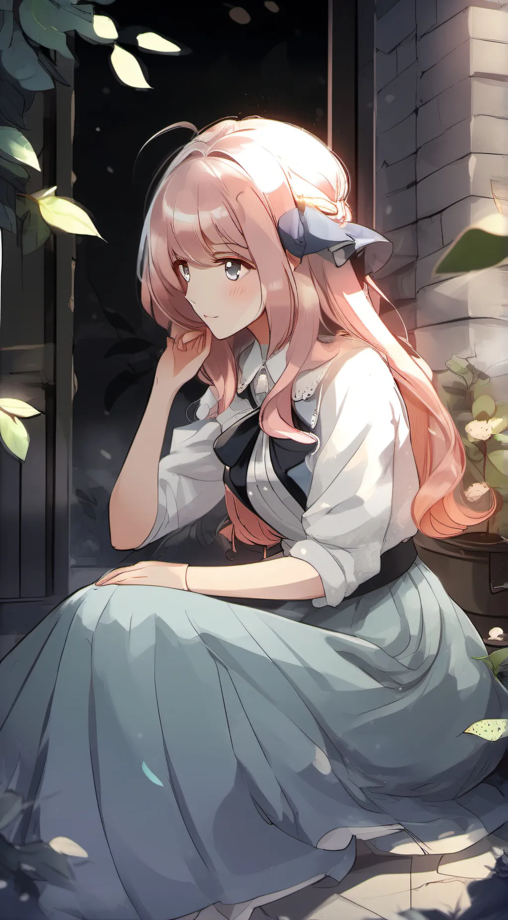 ai character: Ruby background