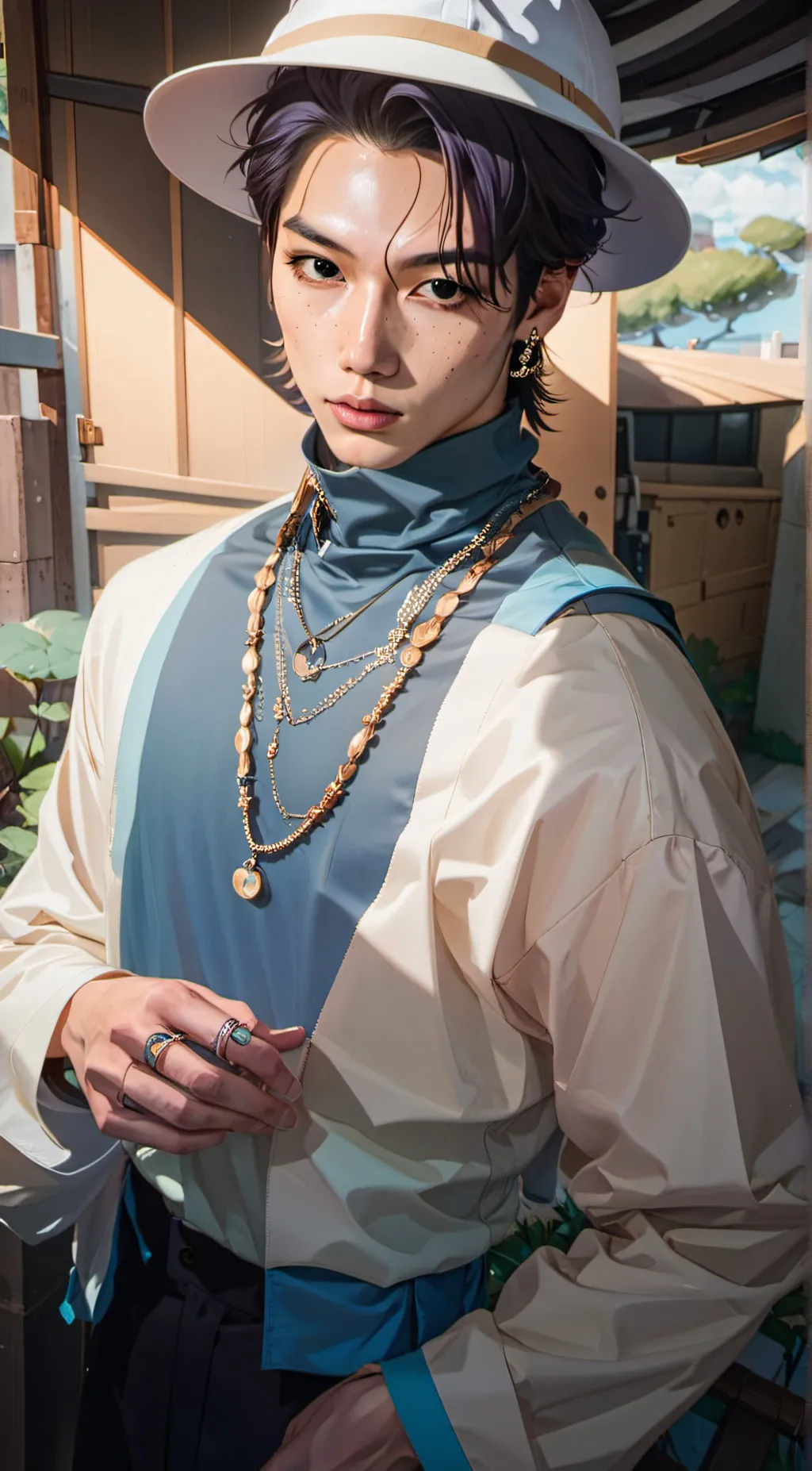 ai character: feilx  background