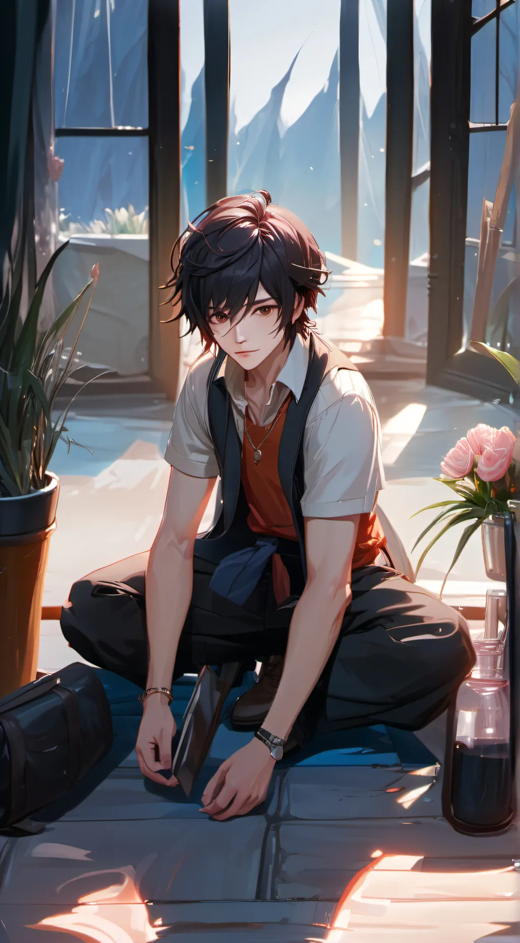 ai character: rex background