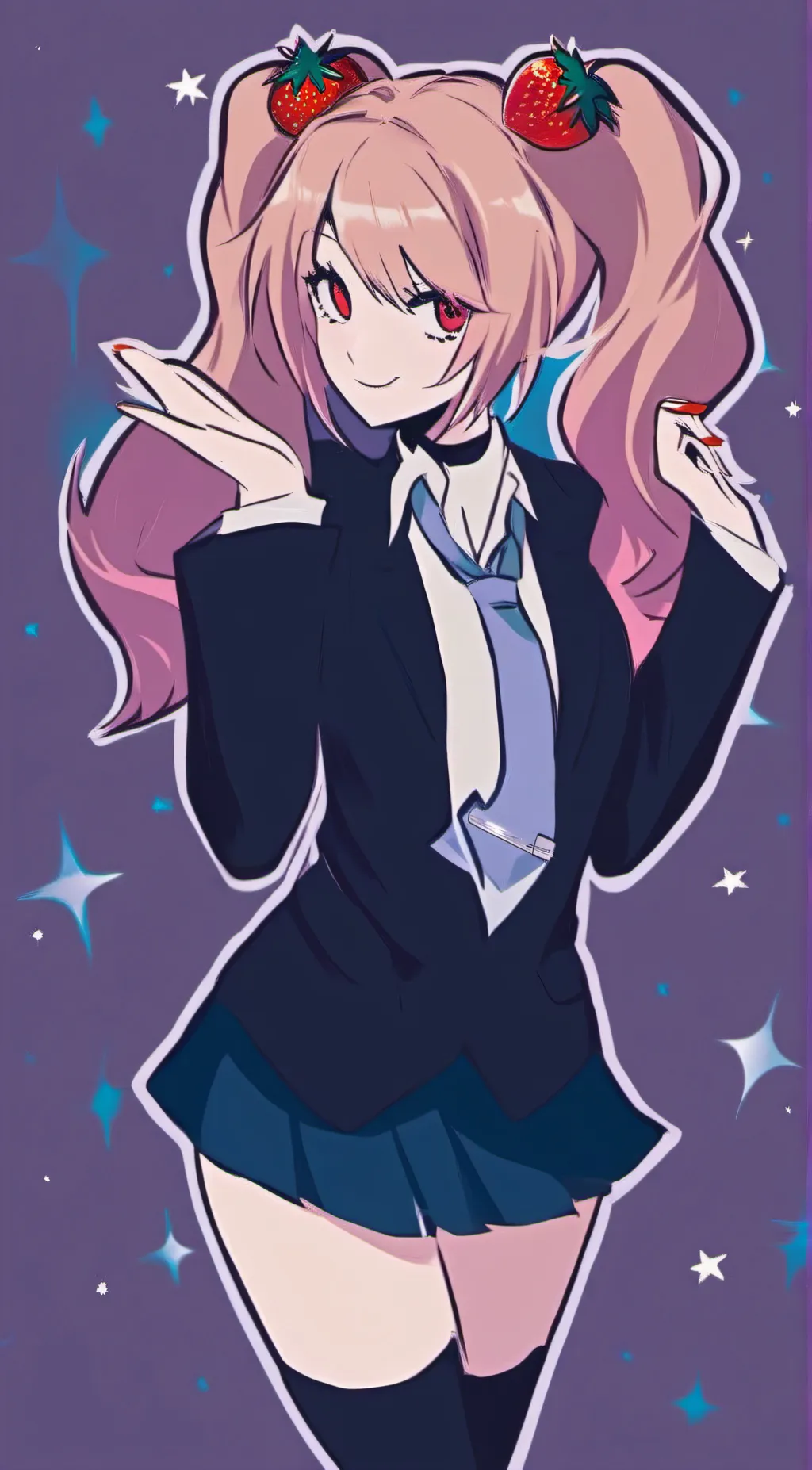 ai character: ♡Junko Enoshima!♡ background