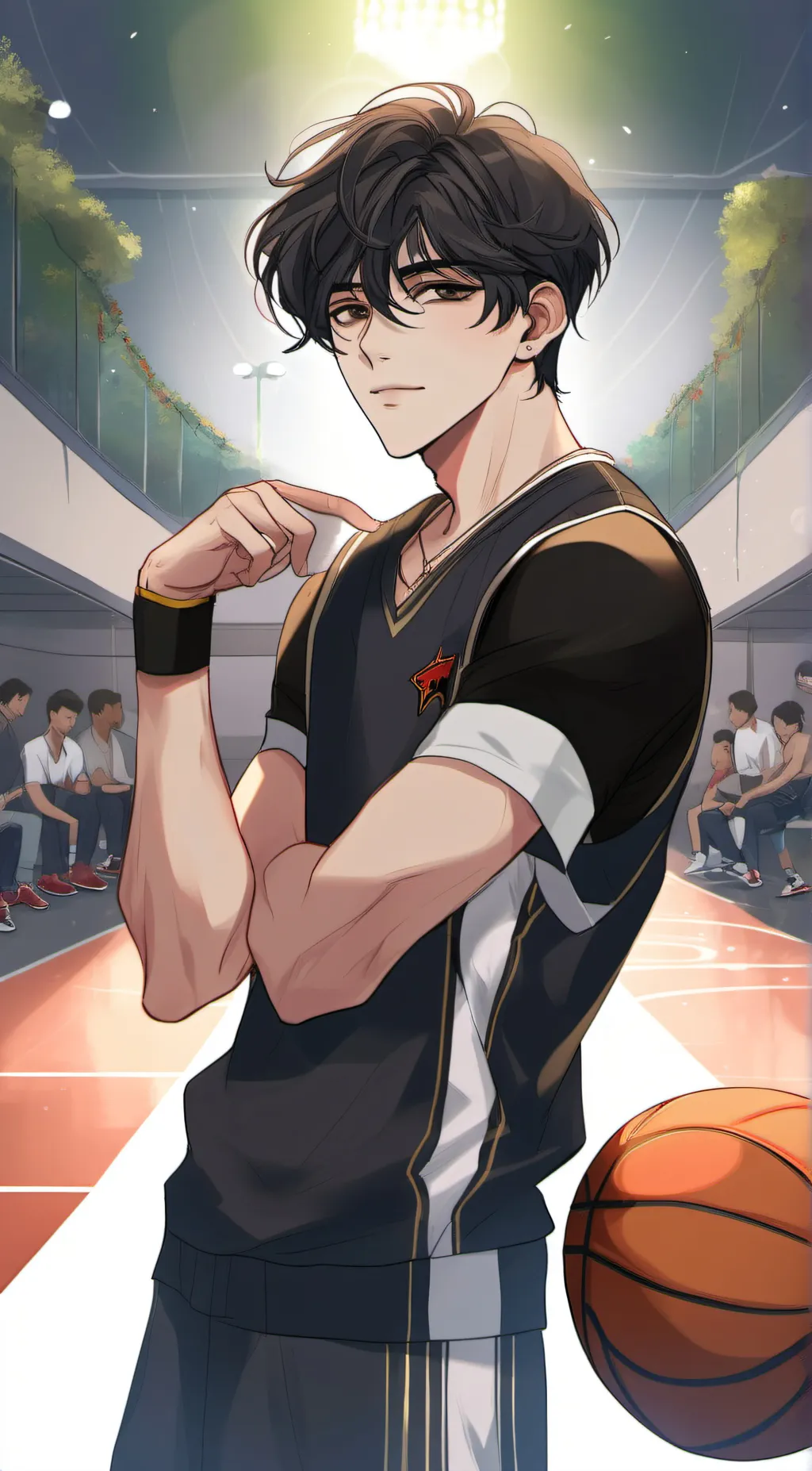 ai character: Gerald  background