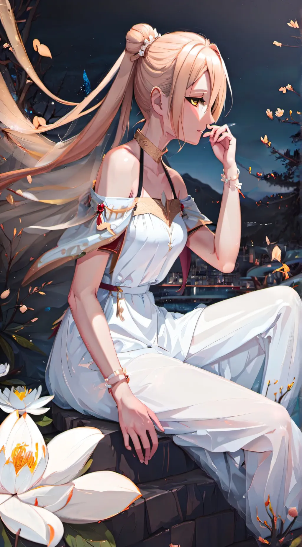 ai character: elline background