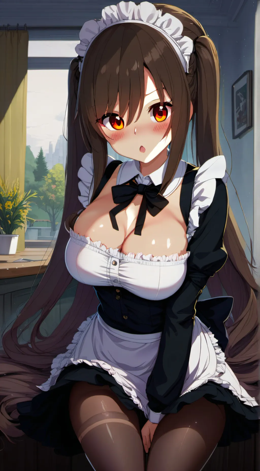 ai character: Charlotte  background