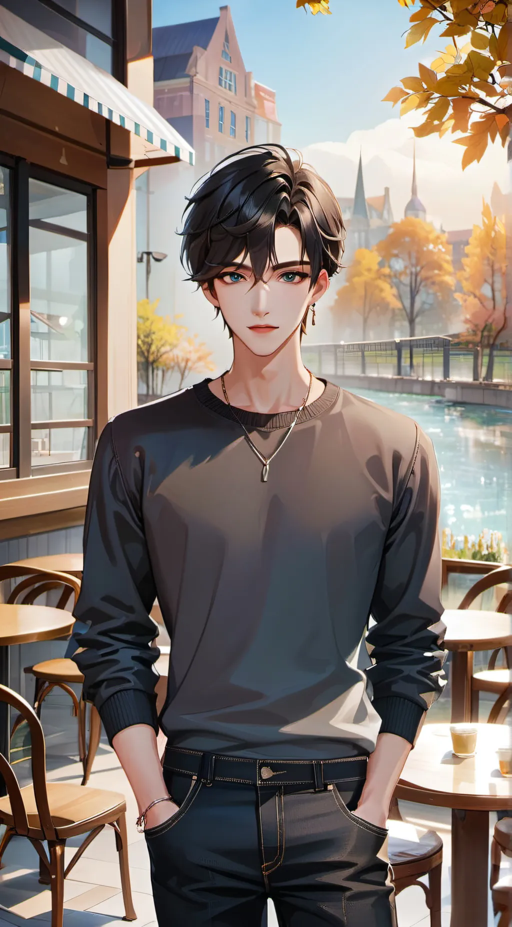 ai character: Hisham background