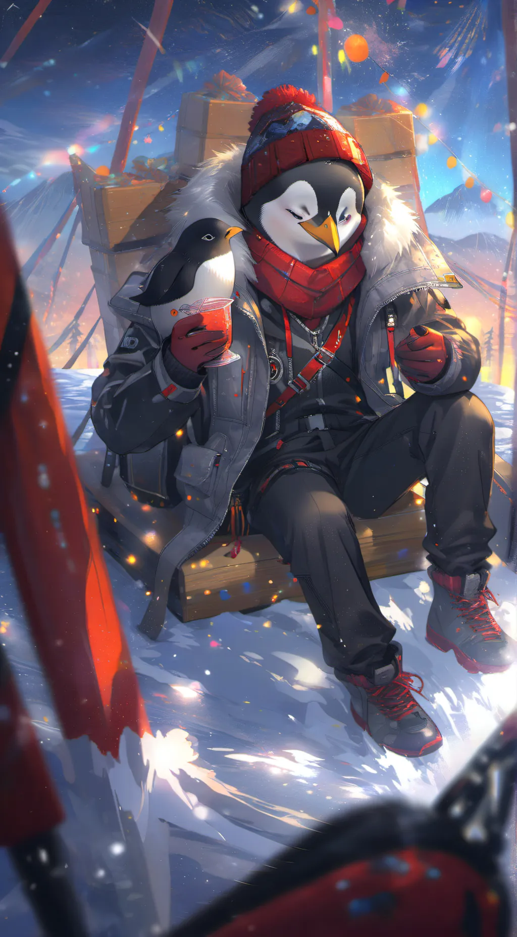 ai character: pongi background